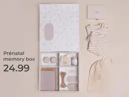 Prenatal Prénatal memory box aanbieding