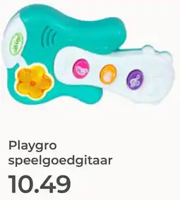 Prenatal Playgro speelgoedgitaar aanbieding
