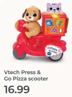 Prenatal Vtech Press & Go Pizza scooter aanbieding