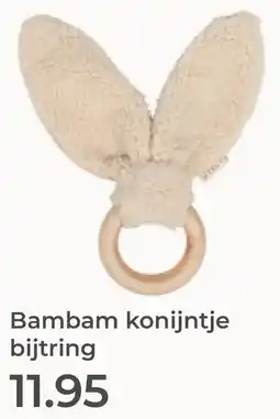 Prenatal Bambam konijntje bijtring aanbieding
