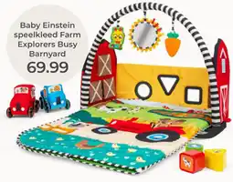 Prenatal Baby Einstein speelkleed Farm Explorers Busy Barnyard aanbieding