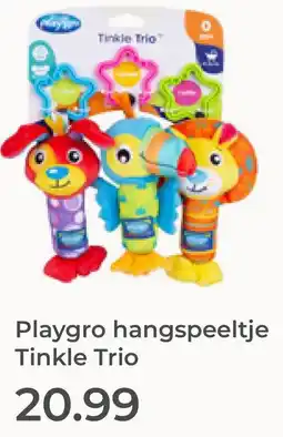 Prenatal Playgro Tinkle Trio aanbieding