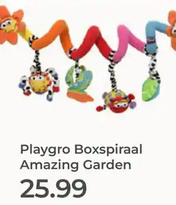 Prenatal Playgro Boxspiraal Amazing Garden aanbieding