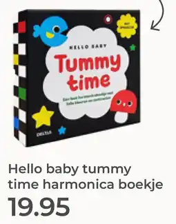 Prenatal Hello baby tummy time harmonica boekje aanbieding