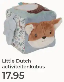 Prenatal Little Dutch activiteitenkubus aanbieding