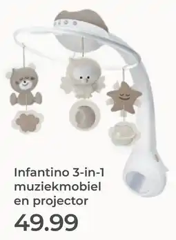 Prenatal Infantino muziekmobiel en projector aanbieding
