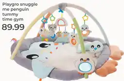 Prenatal Playgro snuggle me penguin tummy time gym aanbieding