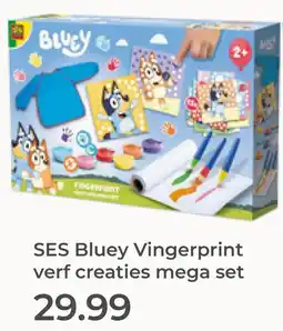 Prenatal SES Bluey Vingerprint verf creaties mega set aanbieding