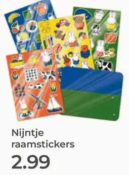 Prenatal Nijntje raamstickers aanbieding