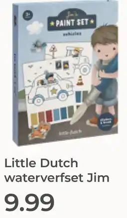 Prenatal Little Dutch waterverfset Jim aanbieding