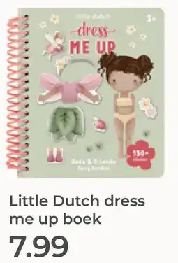 Prenatal Little Dutch dress me up boek aanbieding
