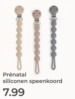 Prenatal Prénatal siliconen speenkoord aanbieding