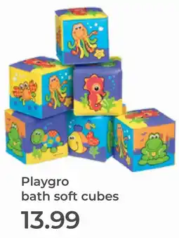 Prenatal Playgro bath soft cubes aanbieding