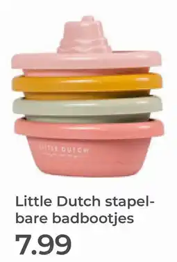 Prenatal Little Dutch stapelbare badbootjes aanbieding