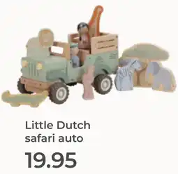 Prenatal Little Dutch safari auto aanbieding