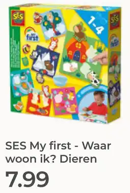 Prenatal SES My first - Waar woon ik? Dieren aanbieding