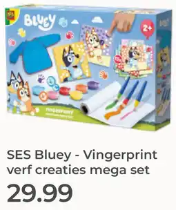 Prenatal SES Bluey - Vingerprint verf creaties mega set aanbieding