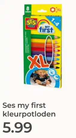 Prenatal Ses my first kleurpotloden aanbieding