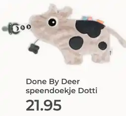 Prenatal Done By Deer speendoekje Dotti aanbieding