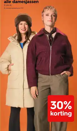 HEMA alle damesjassen aanbieding