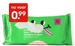 HEMA milde hand- en gezichtsreinigingsdoekjes aanbieding