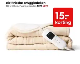 HEMA elektrische snuggledeken aanbieding