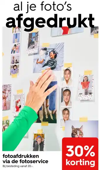 HEMA fotoafdrukken via de fotoservice aanbieding