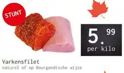 Naanhof Varkensfilet aanbieding
