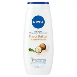 Trekpleister NIVEA Caring Shea Butter & Botanical Oil Douchegel aanbieding