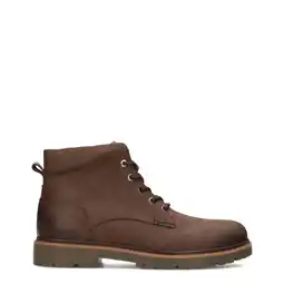 Wehkamp Poelman Ton leren veterboots bruin aanbieding