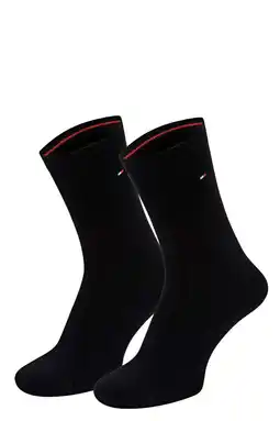Wehkamp Tommy Hilfiger sokken - zwart (set van 2) aanbieding