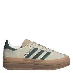 Wehkamp adidas Originals Gazelle Bold sneakers beige/groen aanbieding