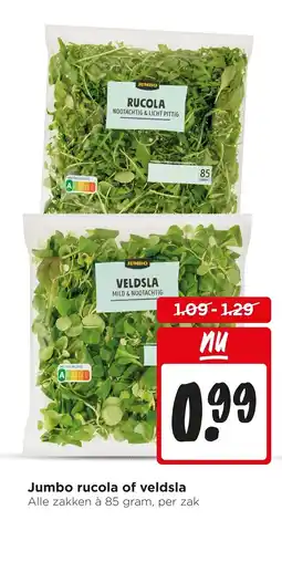 Jumbo Jumbo rucola of veldsla aanbieding