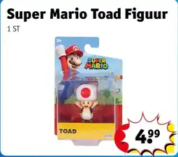 Kruidvat Super Mario Toad Figuur aanbieding