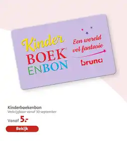Bruna Kinderboekenbon aanbieding