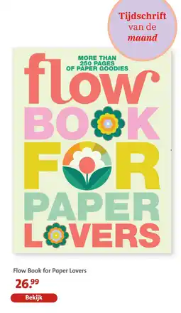 Bruna Flow Book for Paper Lovers aanbieding