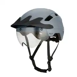 ANWB Go-off PILOT fietshelm met regencap Grijs aanbieding
