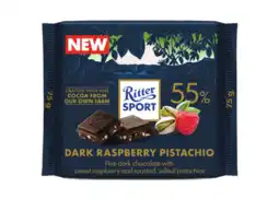 Albert Heijn Ritter Sport Dark raspberry pistachio aanbieding