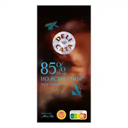 Albert Heijn Delicata Reep 85% cacao hojicha crisp aanbieding
