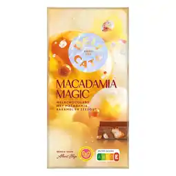 Albert Heijn Delicata Reep macadamia magic melkchocolade aanbieding
