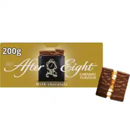 Albert Heijn After Eight Milk chocolate caramel flavour aanbieding