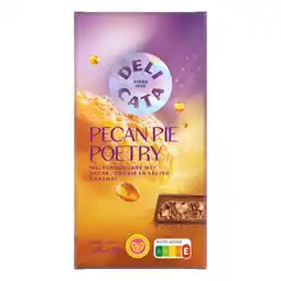 Albert Heijn Delicata Reep pecan pie poetry melkchocolade aanbieding