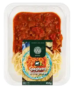 Albert Heijn Wahid Spaghetti bolognese aanbieding