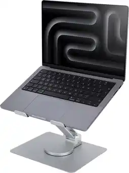 Coolblue BlueBuilt Draaibare en Verstelbare Laptopstandaard 10 - 17 Inch aanbieding