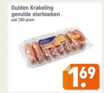 Lekker Makkelijk Gulden krakeling gevulde eierkoeken 280 gram aanbieding