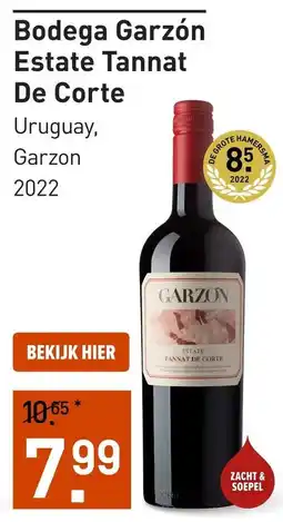 Gall & Gall Bodega Garzón Estate Tannat De Corte aanbieding