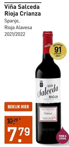 Gall & Gall Viña Salceda Rioja Crianza aanbieding