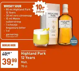 Gall & Gall Highland Park 12 Years aanbieding