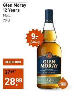 Gall & Gall Glen Moray 12 Years aanbieding