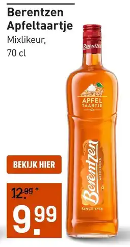 Gall & Gall Berentzen Apfeltaartje aanbieding
